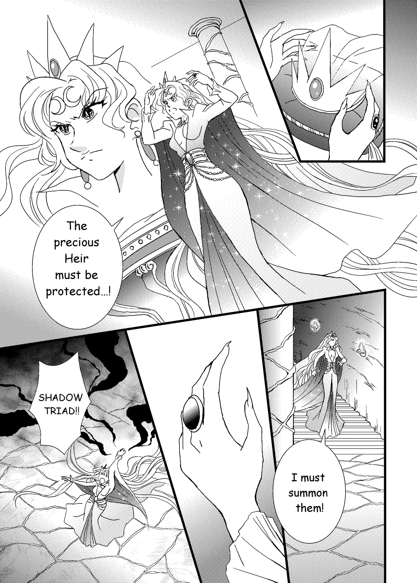 Evil queen of the Shadows, Lady Sin dons her crown in hit manga series Love or Duty