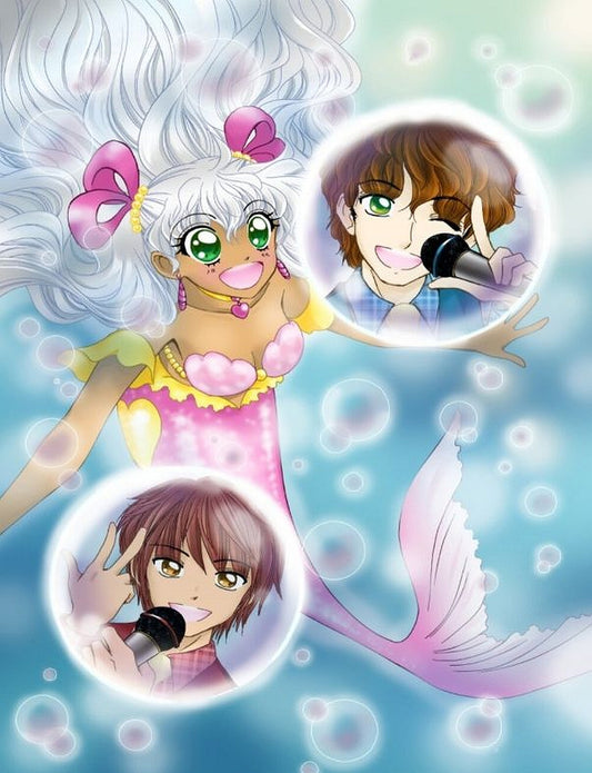 Namiko's Bubbly Sea of Love Print