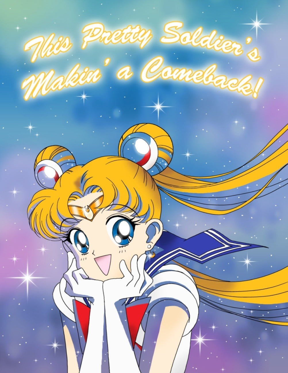 Sailor Moon Makes a Comeback Print