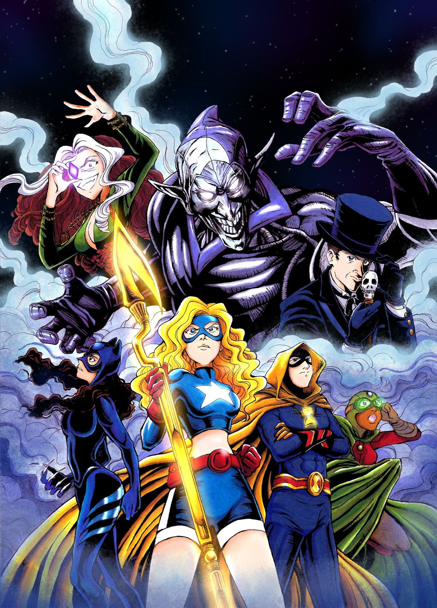 Stargirl and the JSA vs. Eclipso Print