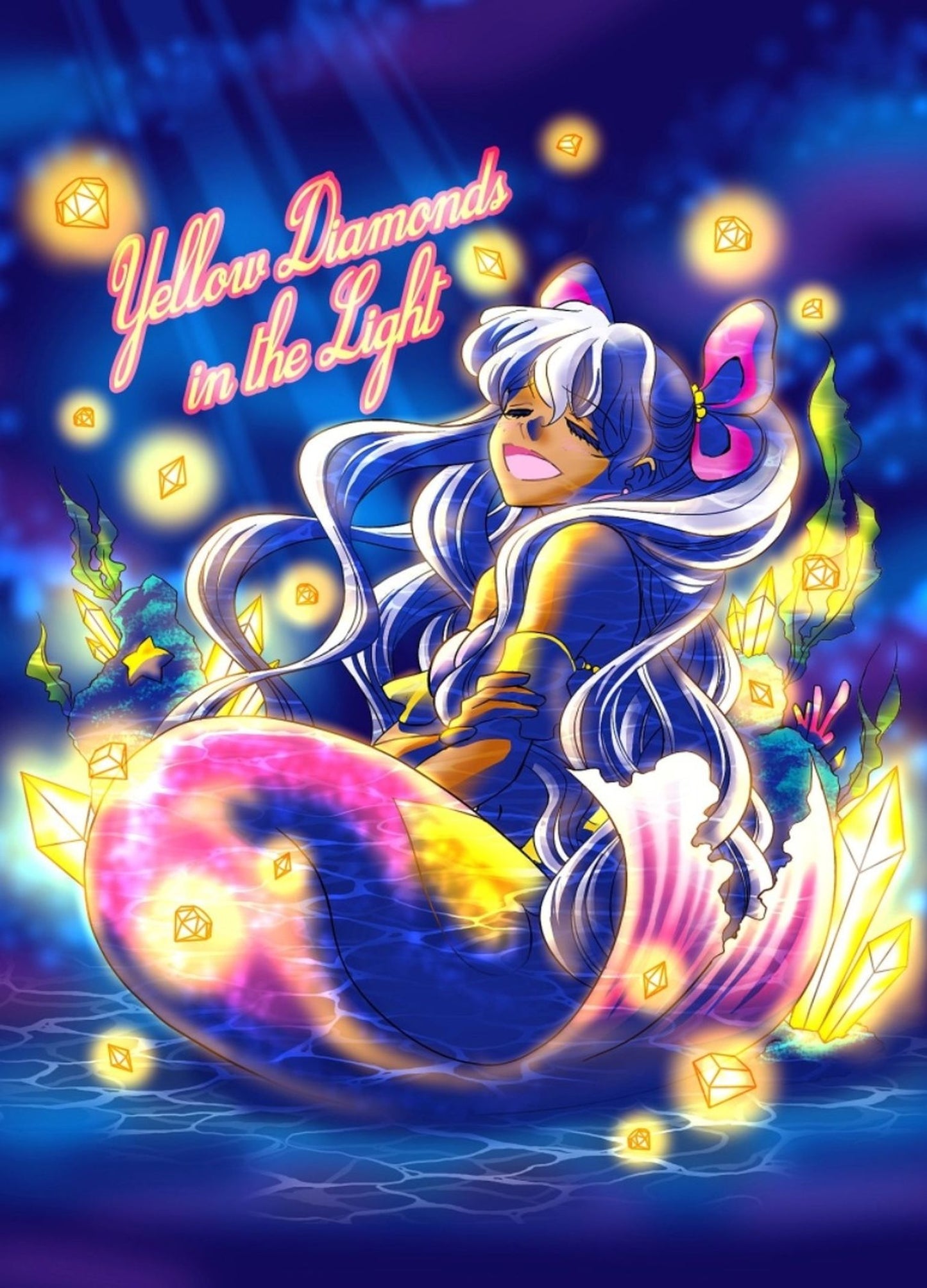 Yellow Diamonds in the Light Print