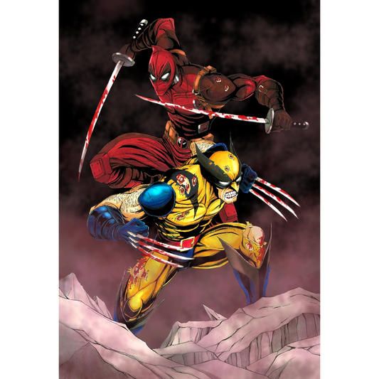 Deadpool and Wolverine - Art Print