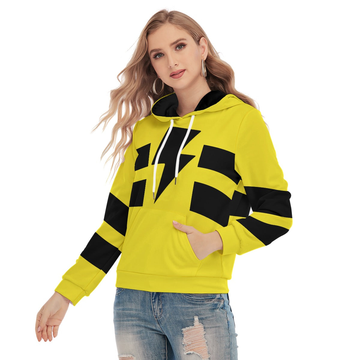 Young Lightning Women's Slim Pullover Hoodie