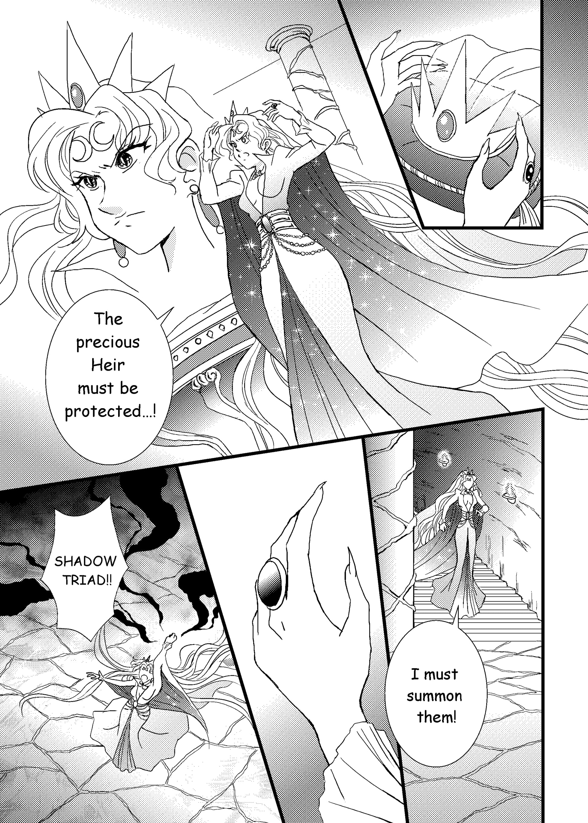 Evil queen of the Shadows, Lady Sin dons her crown in hit manga series Love or Duty