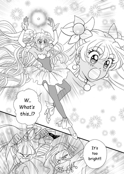 Namiko transforms into the chosen heroine Pearl Maiden for the first time  in hit shoujo manga series Love or Duty