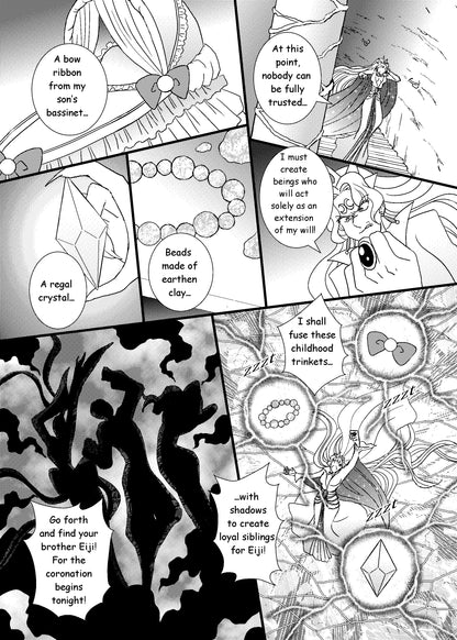 Evil queen Lady Sin creates the Shadow Triad in hit shoujo manga series Love or Duty